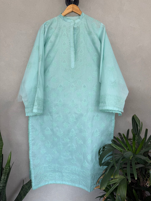 Aqua blue Kurta