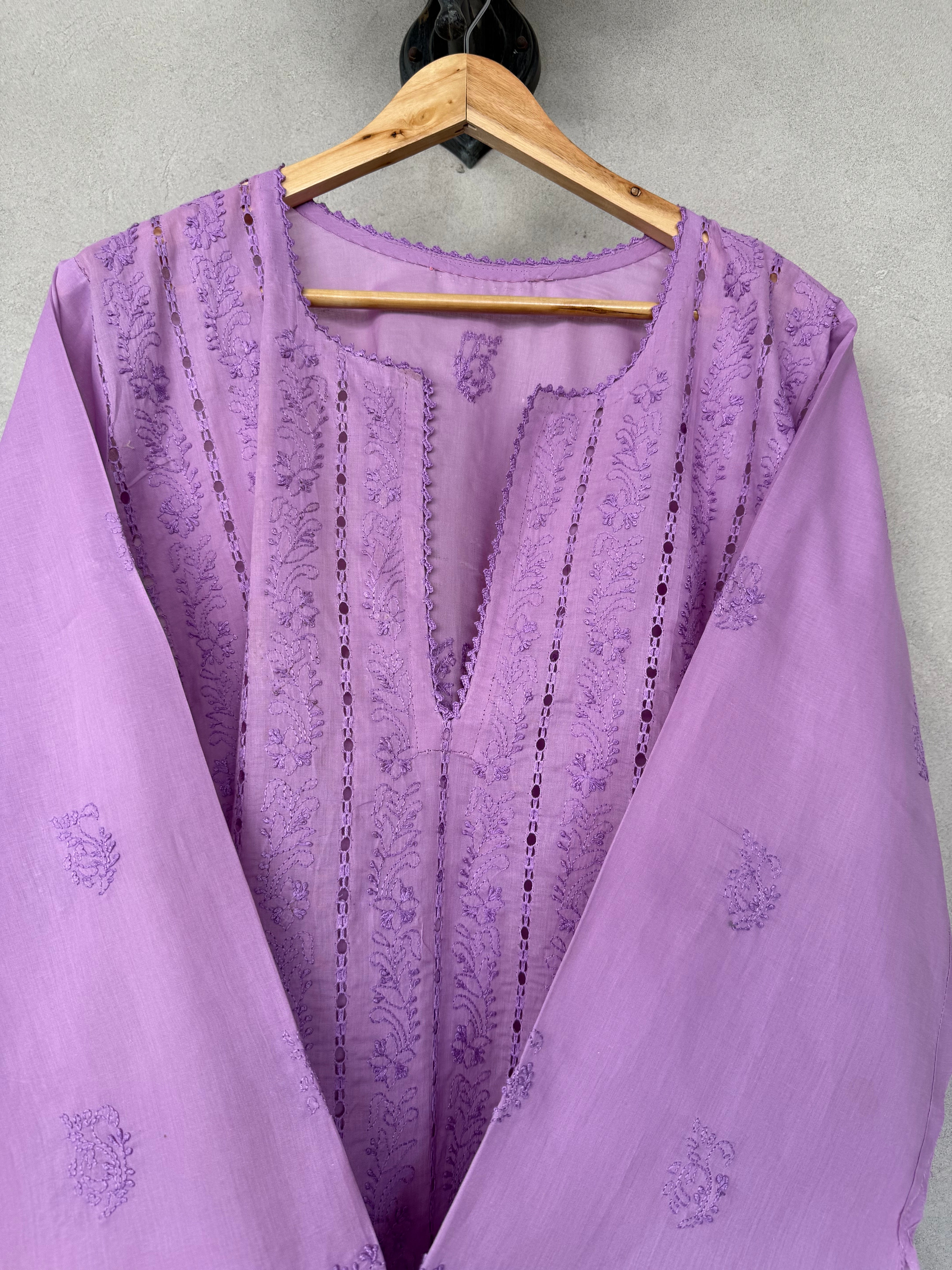 Purple Tarkashi Kurta