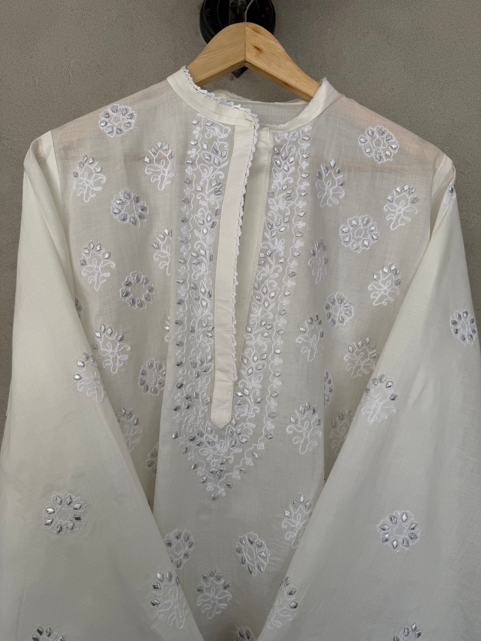 Off-White Gota Kurta