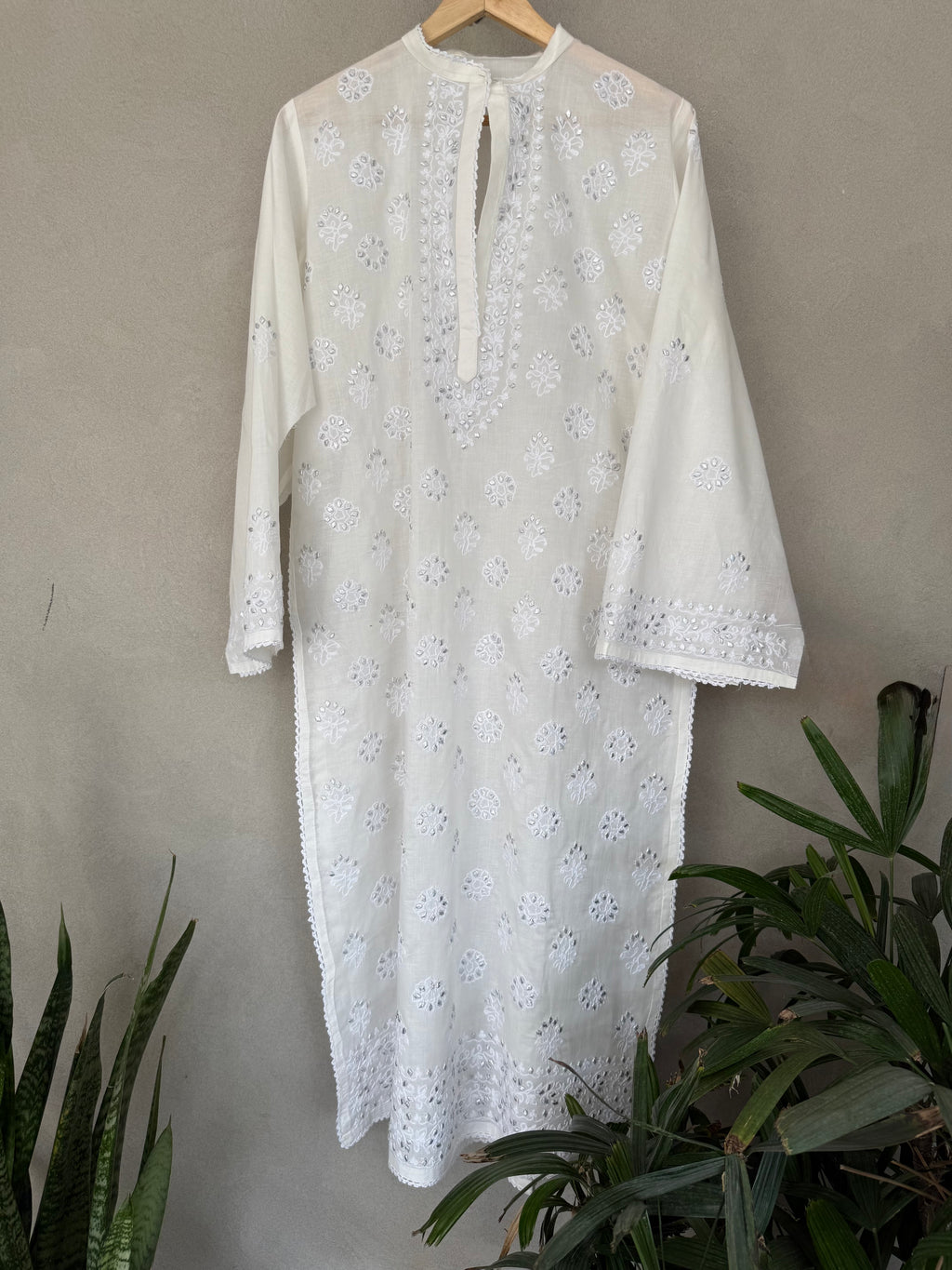 Off-White Gota Kurta